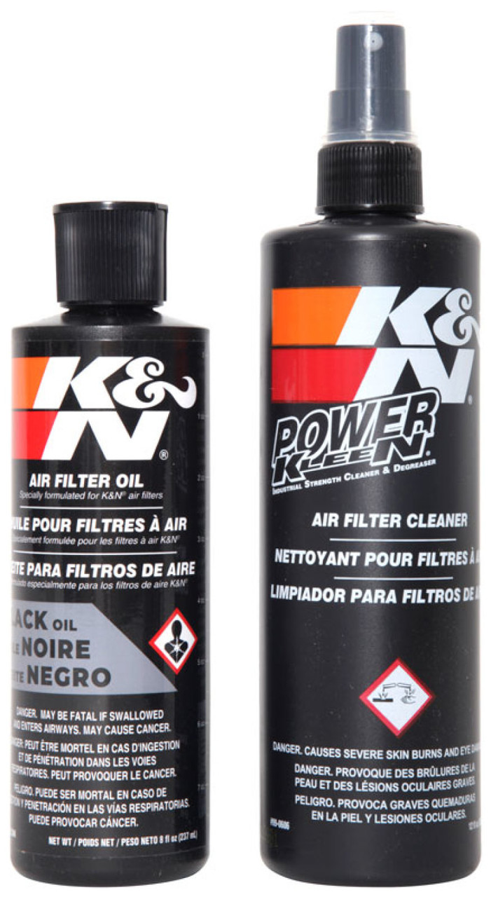 K&N Oiled Filter Air Filter Cleaning / Oil Kit, Air Intake: Store Name