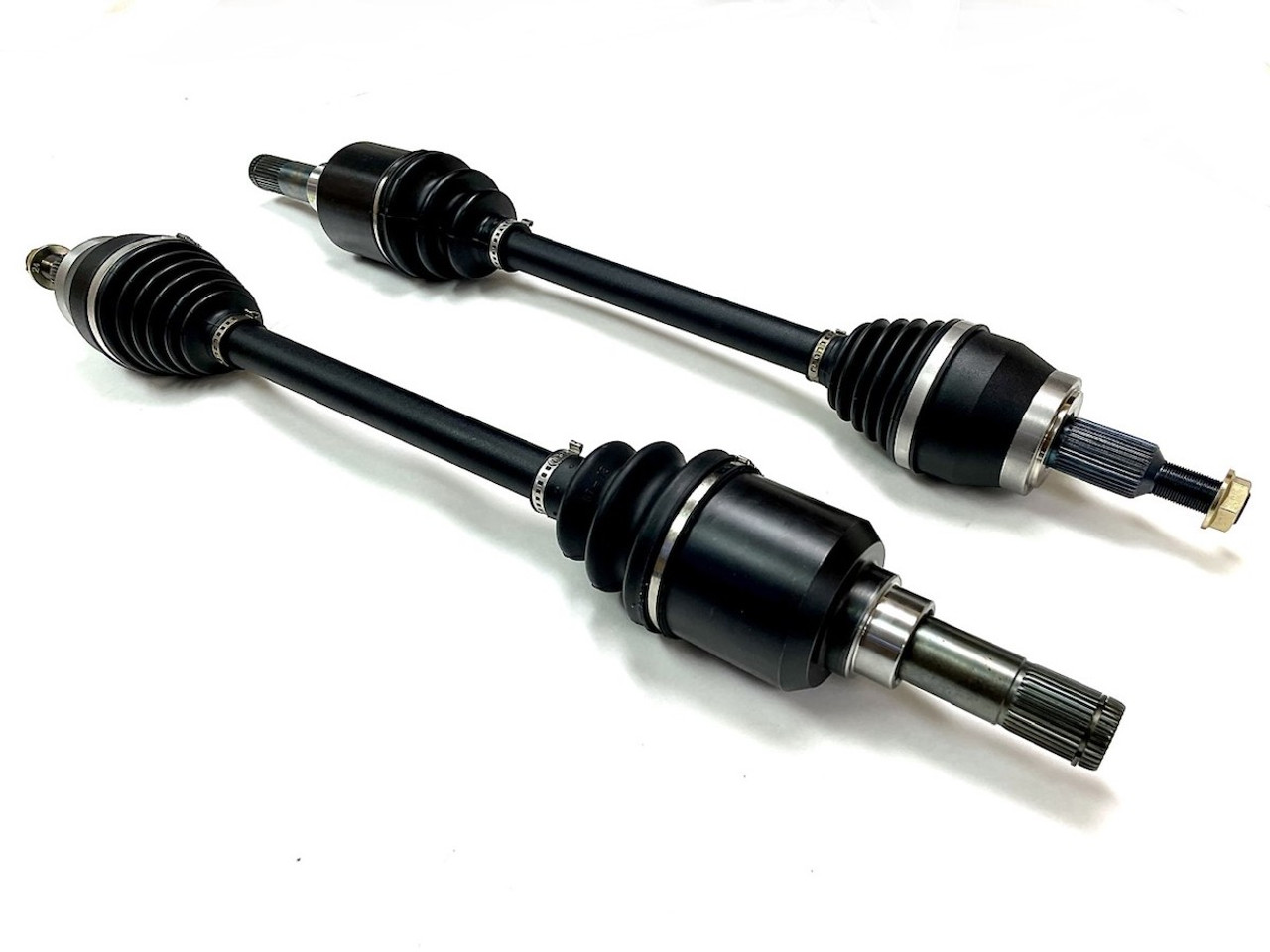 2015+ Dodge Demon/Hellcat/SRT8 2000HP Full Chromoly Level 5 Direct Bolt-In Axles (Pair)