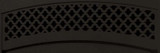 Valcourt Black Arabesque Style Louver Kit VA10L02