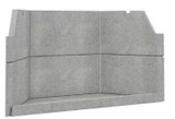 Valcourt Contemporary Molded Refractory Brick Panels VA16071M
