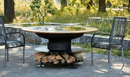 Outdoor Greatroom Darien Rectangular Gas Fire Pit Table