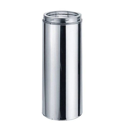 Duravent DuraTech 5" Diameter 48" Long Stainless Steel Chimney Pipe 5DT-48SS