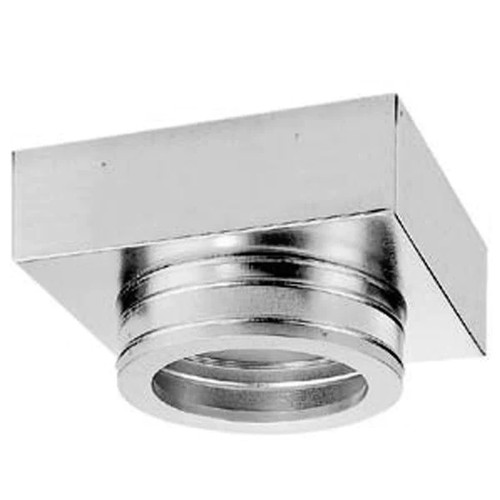 Duravent DuraTech 7" Diameter Flat Ceiling Support Box 7DT-FCS
