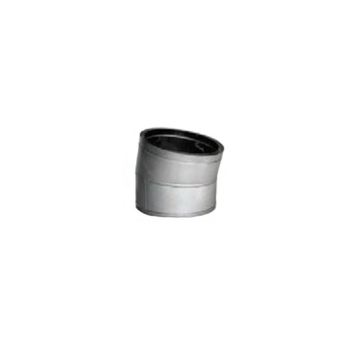Duravent DuraTech 10" Diameter Stainless Steel 15° Elbow 10DT-E15SS