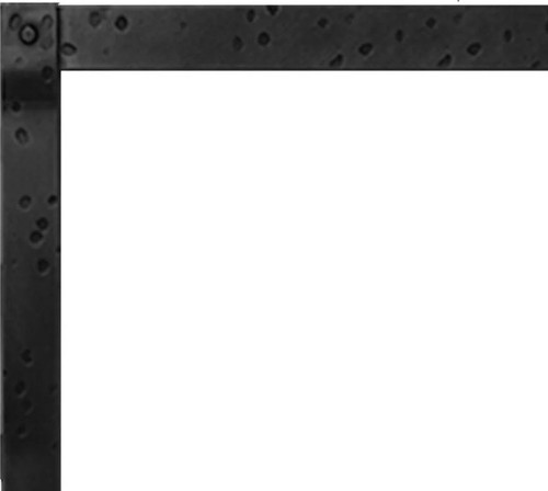 Black Decorative Forged surround DFF60TLBL