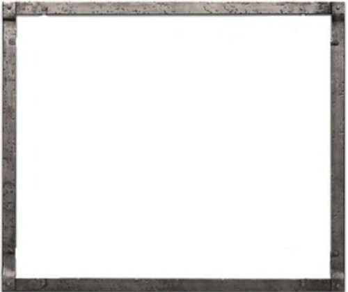 30" Distressed Pewter Forged Iron Frame DFF30FPD