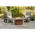 Outdoor Greatroom Kenwood Rectangular Chat Height Gas Fire Pit Table KW-1224-19-K