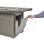 Outdoor Greatroom Grey Havenwood Linear Gas Fire Pit Table with Grey Base HVGG-1224-K