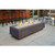 Outdoor Greatroom Midnight Mist Cove 72" Linear Gas Fire Pit Table CV-72MM