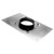 Duravent DuraTech 6" Diameter Transition Anchor Plate 17" x 17" 6DT-AP17x17