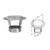 Duravent DuraTech 12" Diameter Economy Chimney Cap 12DT-VCE