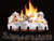 Superior 36" Outdoor Direct Vent Match Lit System with Dual-Burner and Log Sets