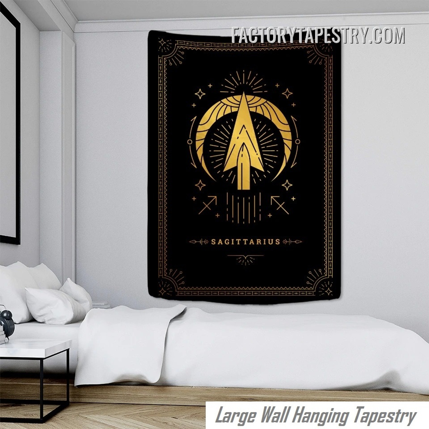 Sagittarius II Astrology Bohemian Witchcraft Divination Tarot Wall Hanging Tapestry