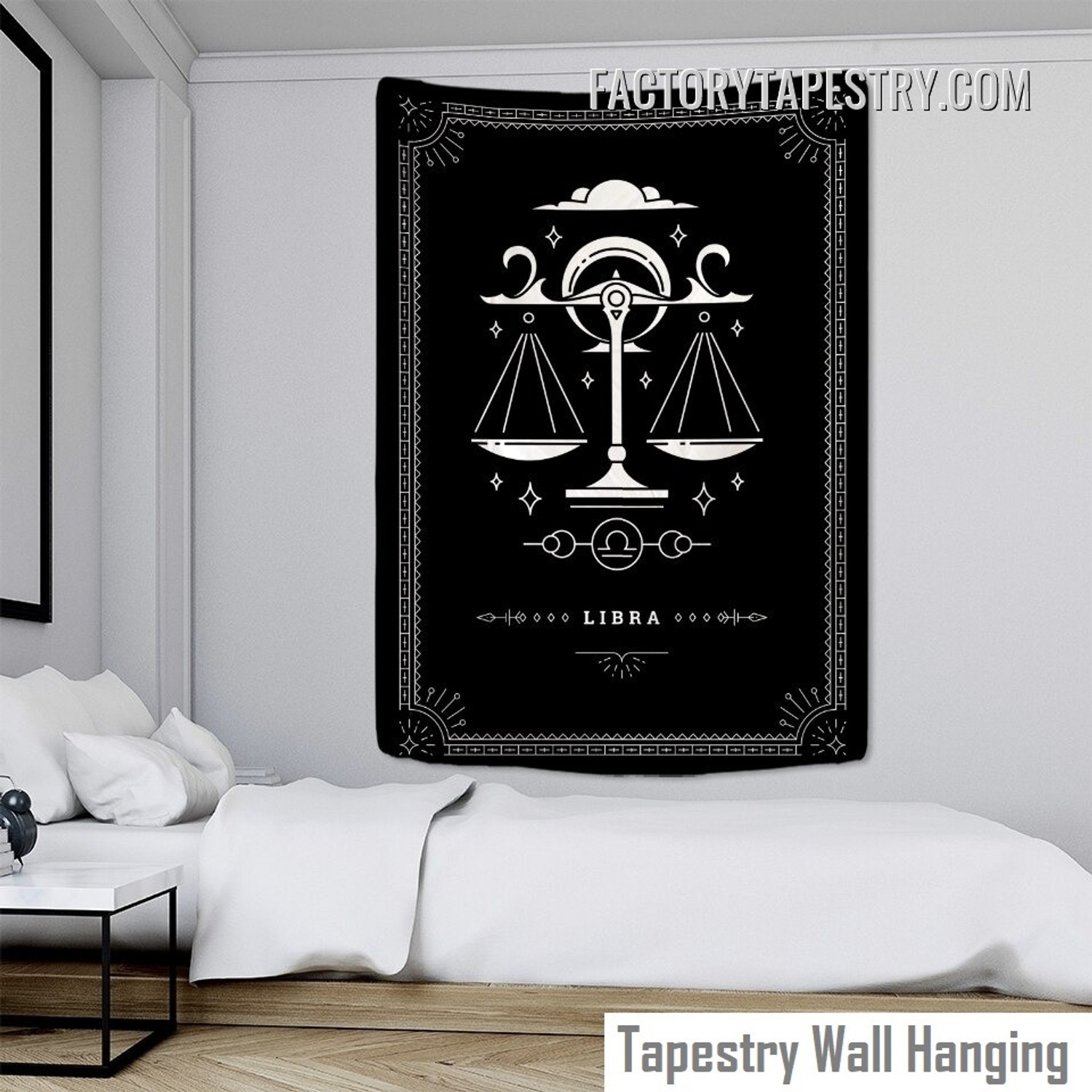 Libra IV Astrology Witchcraft Divination Bohemian Tarot Wall Hanging Tapestry