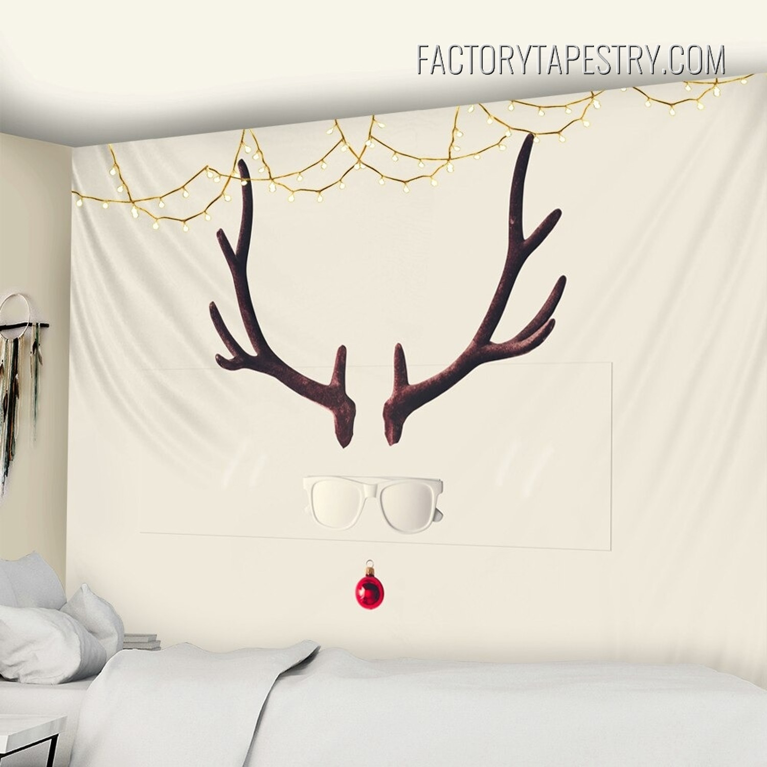 Fantasy Deer with Beautiful Antlers