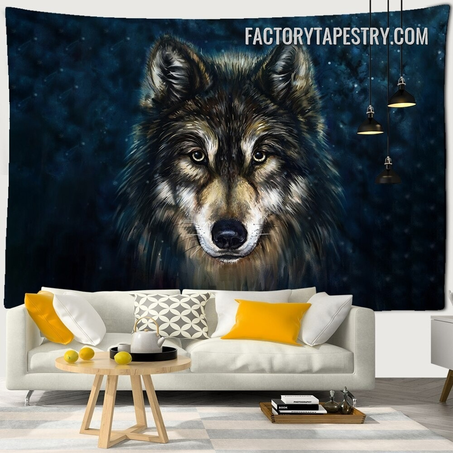 Wolf 2025 wall tapestry