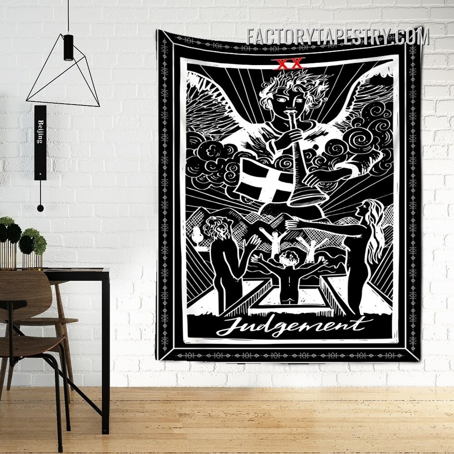 Judgement I Bohemian Tarot Wall Art Tapestry