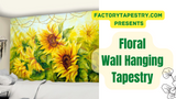 Floral Wall Hanging Tapestry Video