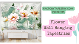 Flower Wall Hanging Tapestry Video