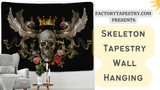 Skeleton Tapestry Wall Hanging Video