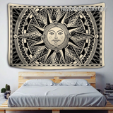 5 Beautiful Black & White Tapestry Wall Hangings