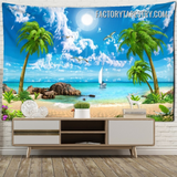 Bring the Beach to Your Home With a Beach Tapestry