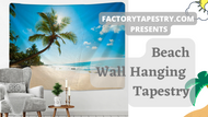 Beach Wall Hanging Tapestry Video