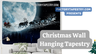 Christmas Wall Hanging Tapestry Video