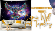 Cosmic Wall Art Tapestry Video for Home Decoration
