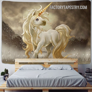 Kids Room Décor: Fill a White Wall Using Cute Tapestries