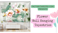 Flower Wall Hanging Tapestry Video