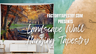 Landscape Wall Hanging Tapestry Video