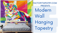 Modern Wall Hanging Tapestry Video