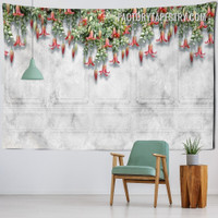 Flower Plant Tapestry Modern Wall Hanging