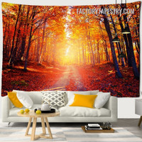 Forest Pathway Nature Landscape Modern Wall Decor Tapestry