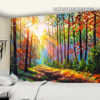 Autumn Scenery Nature Landscape Modern Wall Hanging Tapestry