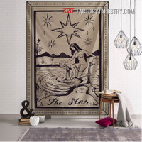 The Star Bohemian Tarot Tapestry Art