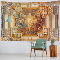 The Last Judgment Artist Vintage Wall Hanging Tapestry