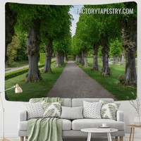 Garden Pathway Nature Landscape Modern Wall Hanging Tapestry