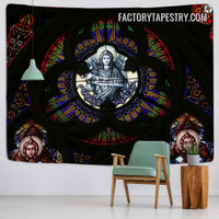 Saint Matthew Spiritual Gothic Vintage Wall Hanging Tapestry for Room Décor