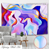 Marble Texture Abstract Psychedelic Wall Hanging Tapestry for Home Decoration