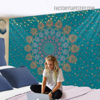 Hippie Mandala Floral Bohemian Wall Hanging Tapestry for Home Decoration