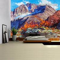 Winds of Change Nature Landscape Retro Wall Hanging Tapestry for Home Decoration