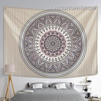 Mandala Circular Pattern Indian Bohemian Wall Hanging Tapestry for Home Decoration