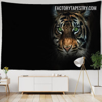 Mighty Tiger Animal Modern Wall Decor Tapestry for Living Room Decoration