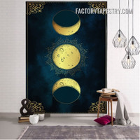 Moon Phases Tapestry Astrology Bohemian Tarot Wall Hanging Tapestries for Bedroom Dorm Home Decoration