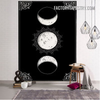 Moon Phases Tapestry III Astrology Bohemian Tarot Wall Hanging Tapestries for Room Decoration