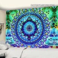 Psychedelic Mandala Abstract Digital Fractal Pattern Indian Wall Hanging Tapestry for Room Decoration