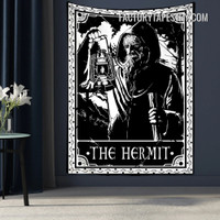 The Hermit Bohemian Tarot Wall Hanging Tapestry