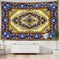 Persian Texture Abstract Bohemian Wall Hanging Tapestry for Home Decoration